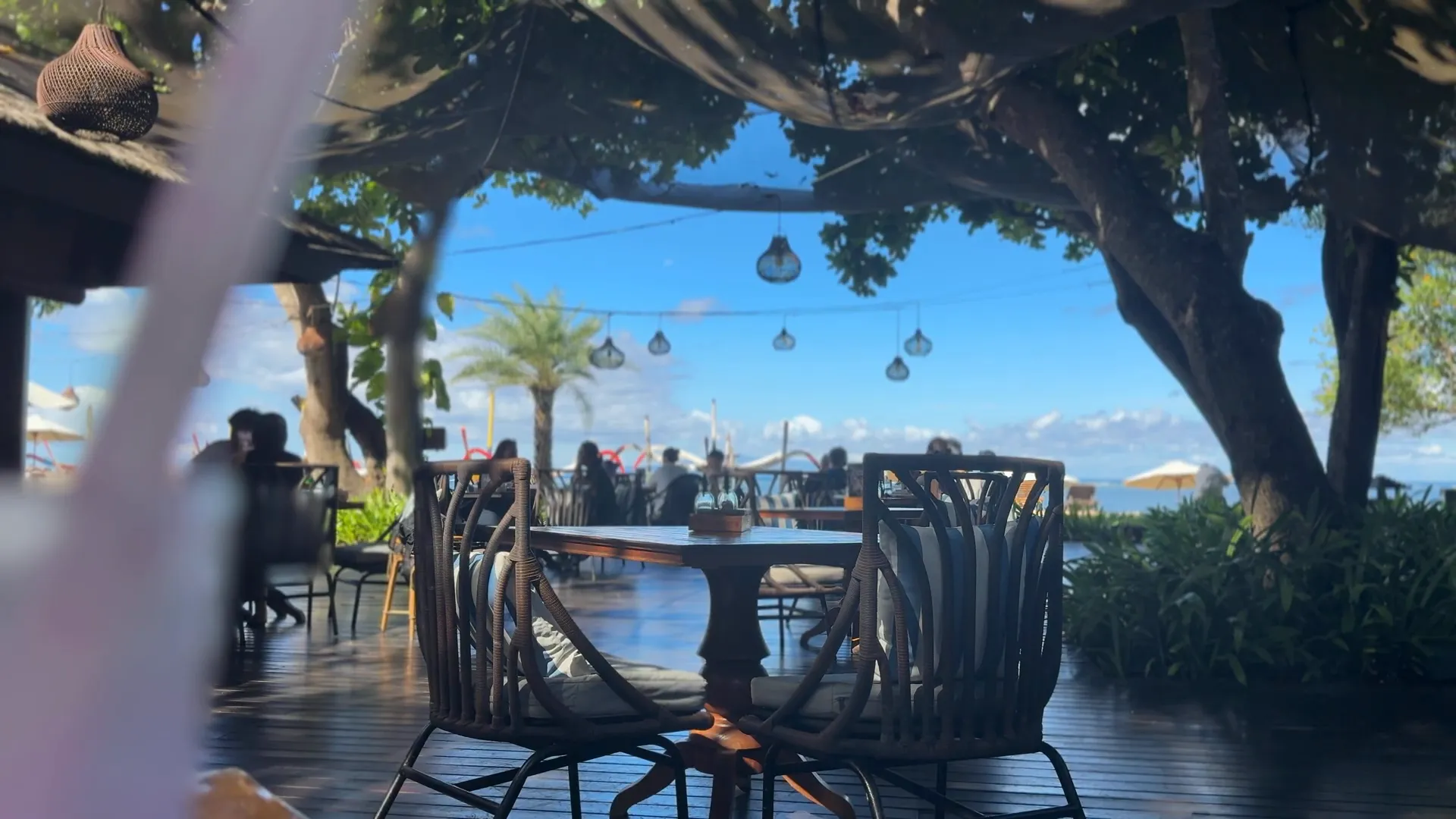 Bradley Charbonneau reflecting on his journey in Bali