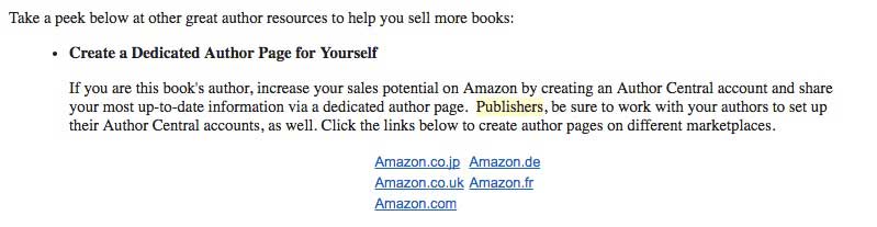 Ich bin ein Autor! Author pages on Amazon Germany -- are they worth it?