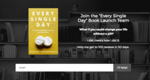 Join the "Every Single Day" Book Launch Team
