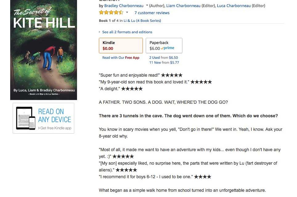 How important is the description of your book on Amazon?