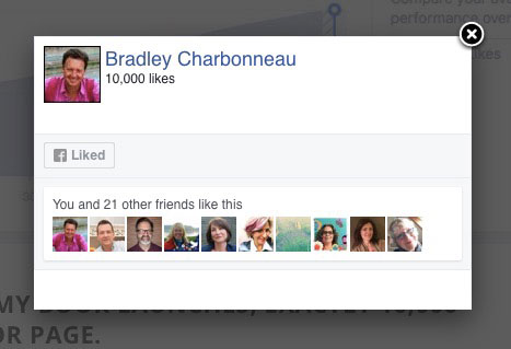Total Facebook Page Likes as of Today: 10,000 -- But what does it mean for an author?