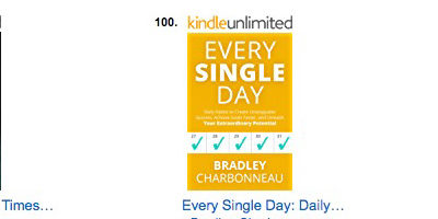 Amazon Best Sellers in Motivational Self-Help — I’m at #100