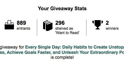 296 Readers “Shelved” my book “Every Single Day” as “Want to Read.”
