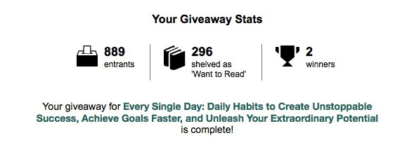 296 Readers “Shelved” my book “Every Single Day” as “Want to Read.”