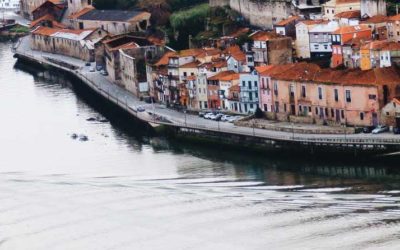 Author Bradley Charbonneau interviewed about his 2018 books. [Porto, Portugal]