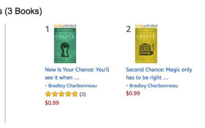 One step to create a series page for your books on Amazon–and how it’s different from a bundle.