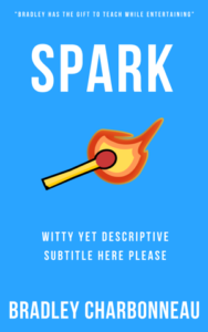 Spark: It's about creating something from nothing. Let's create a subtitle, shall we?