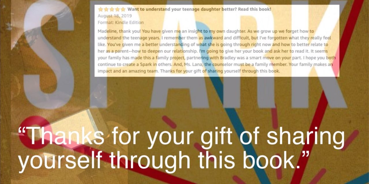 Spark | Thanks for your gift of sharing yourself through this book.