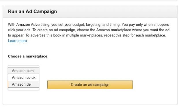 Amazon Advertising now available in UK and Germany