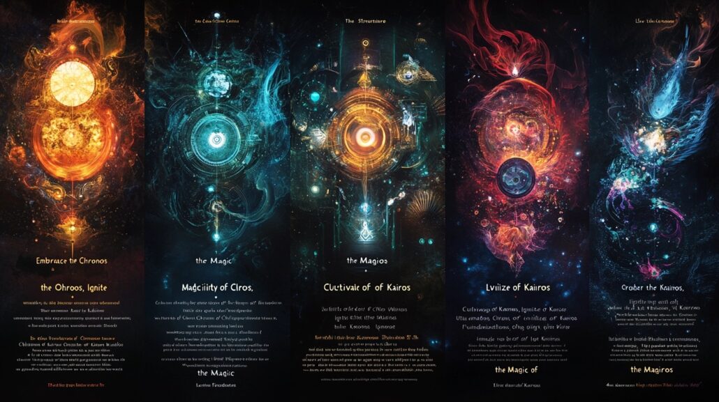 Midjourney: Embrace the Structure of Chronos, Ignite the Magic of Kairos