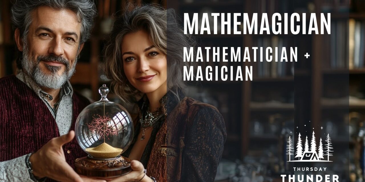 We are ALL a “Mathemagician” (The MATHematician + The MAGICian)