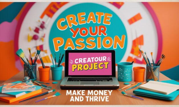 💰Earn money while building a passion project you’re excited about