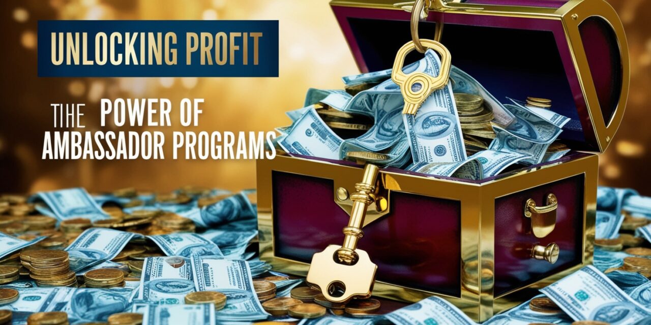 💰Discover how profit-sharing through ambassador programs can boost your earnings and build meaningful connection