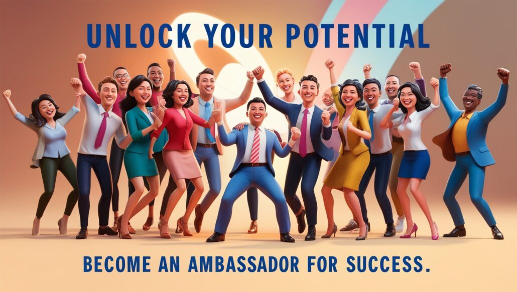 💰Step into the Ambassador Program and discover how you can make money, find purpose, and experience joy on your journey to success