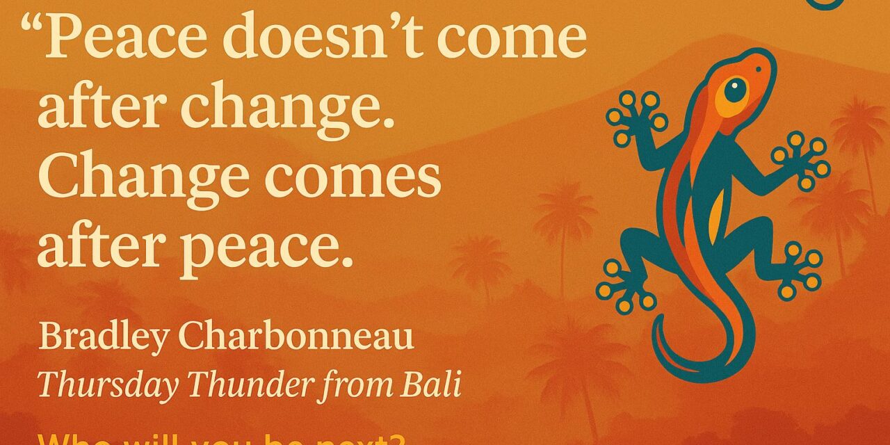Want to Transform Your Life? Make Peace With This First