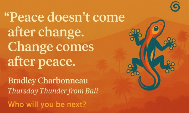 Want to Transform Your Life? Make Peace With This First