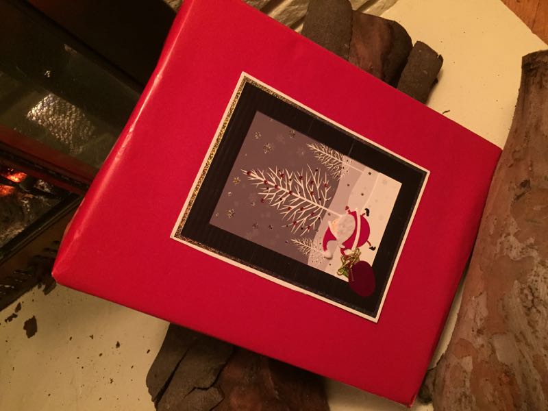 Get a beautiful card for the holidays? How can you re-use it?