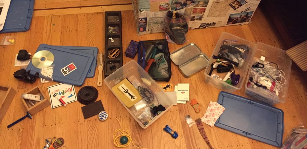 Can we define junk? What's in a junk drawer? What do you do with it?