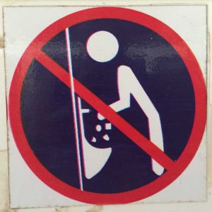 Whatever you do, don’t make popcorn in the urinal. [Siem Reap, Cambodia]